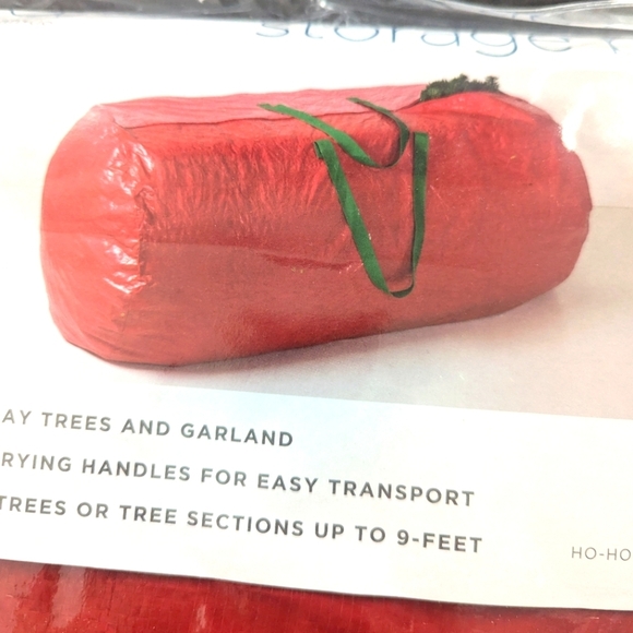 Red Christmas Tree Storage Bag upto 9 ft - New - Picture 3 of 6